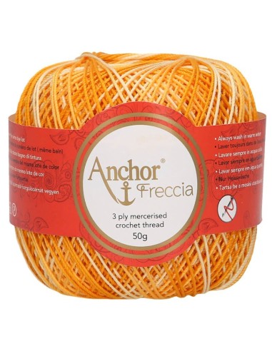 Perlé Anchor Freccia 50 gr, 4 ovillos