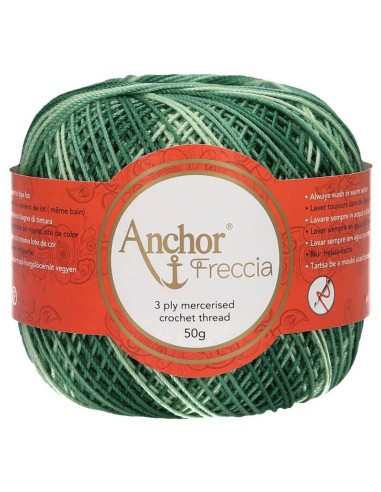 Perlé Anchor Freccia 50 gr, 4 ovillos