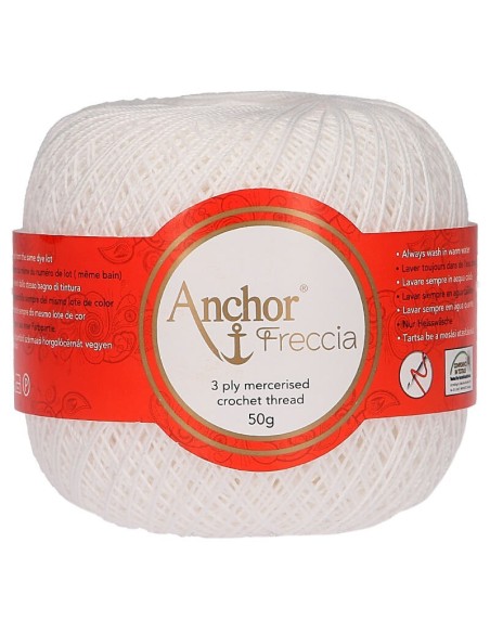 Perlé Anchor Freccia 50 gr, 4 ovillos