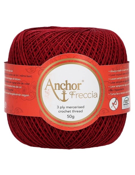 Perlé Anchor Freccia 50 gr, 4 ovillos