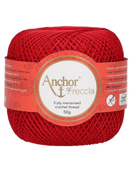 Perlé Anchor Freccia 50 gr, 4 ovillos