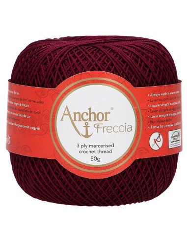 Perlé Anchor Freccia 50 gr, 4 ovillos