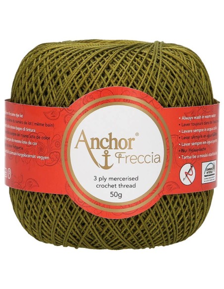 Perlé Anchor Freccia 50 gr, 4 ovillos