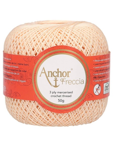 Perlé Anchor Freccia 50 gr, 4 ovillos