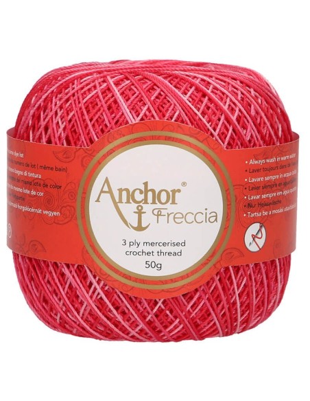 Perlé Anchor Freccia 50 gr, 4 ovillos