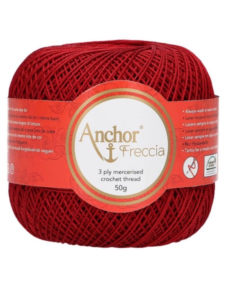 Perlé Anchor Freccia 50 gr, 4 ovillos