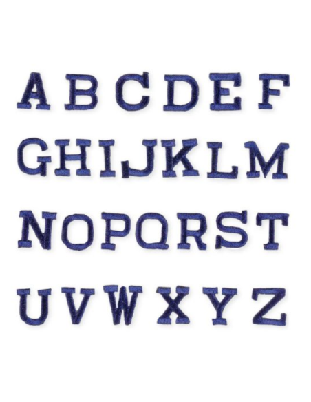 Letras termoadhesivas mod. 46 (1,5 cm), 6 u
