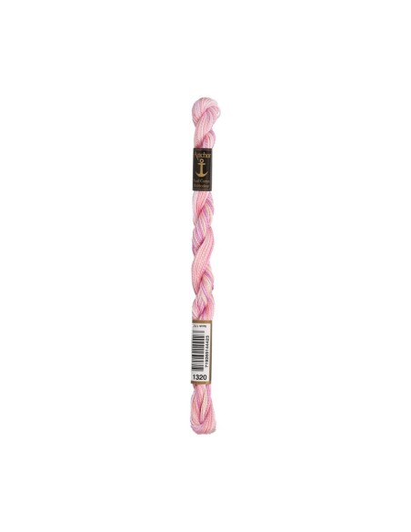 Hilo Anchor Perlé bordar mano multicolor Nº 5 4515, 12 madejas