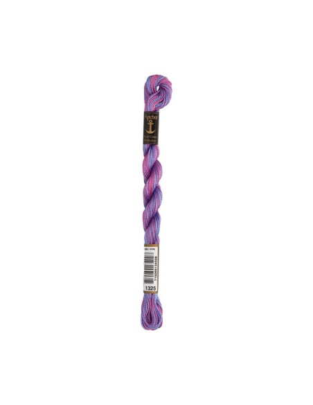 Hilo Anchor Perlé bordar mano multicolor Nº 5 4515, 12 madejas