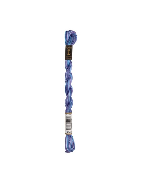 Hilo Anchor Perlé bordar mano multicolor Nº 5 4515, 12 madejas