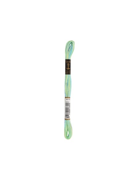 Hilo Anchor mouliné bordar mano multicolor 4615, 12 madejas