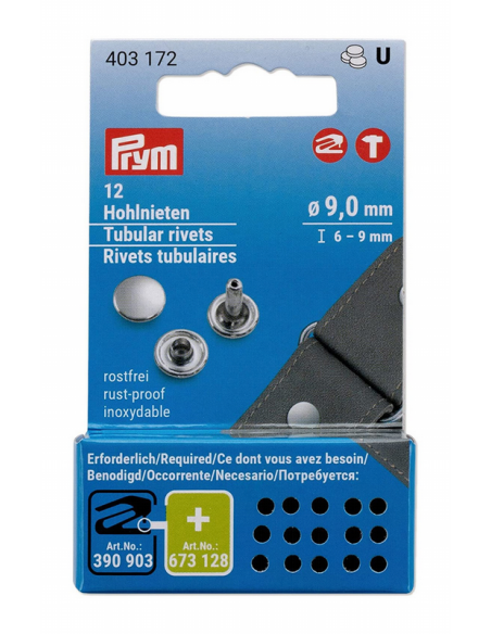 Remache tubular 6-9 mm Prym vario tool 403172