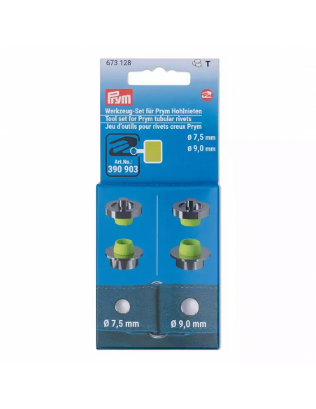 Juego herram. remaches 5,7+9 mm Prym vario 673128