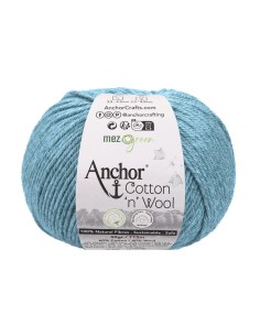 Hilo Anchor Cotton 'n' Wool 4670004, ovillo 50 gr. 2
