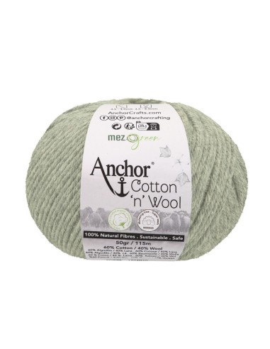Hilo Anchor Cotton 'n' Wool 4670004, ovillo 50 gr.