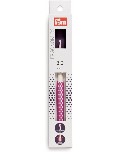 Ganchillo ergonómico Prym, blíster