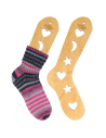 Bloqueador calcetines madera 65721 Opry, 2 pares