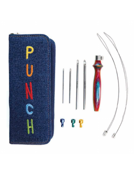 Set punch needle vibrante KnitPro 21001