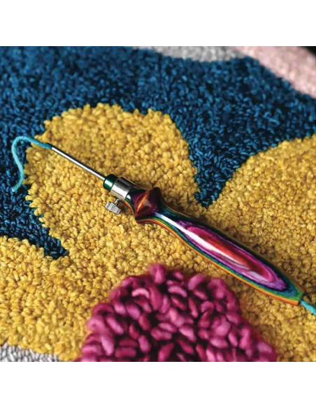 Set punch needle vibrante KnitPro 21001