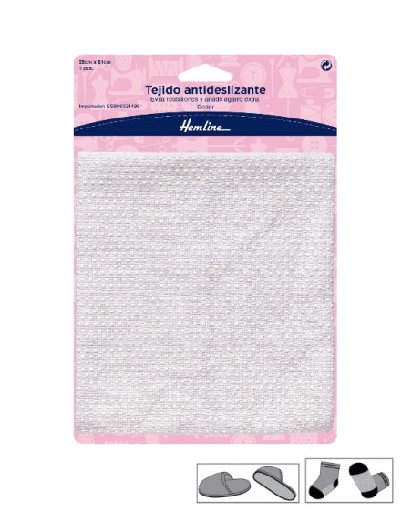 Tejido antideslizante Hemline H969, blister