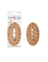 Calibre oval madera Pony 61017, blister