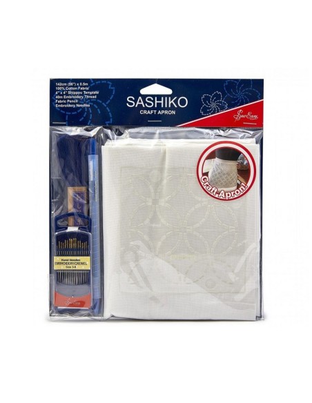Kit Sew Easy delantal Sashiko ERS.015, unidad
