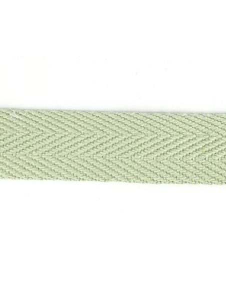 Cinta espiga rígida algodón MC2082 30 mm, 25 m