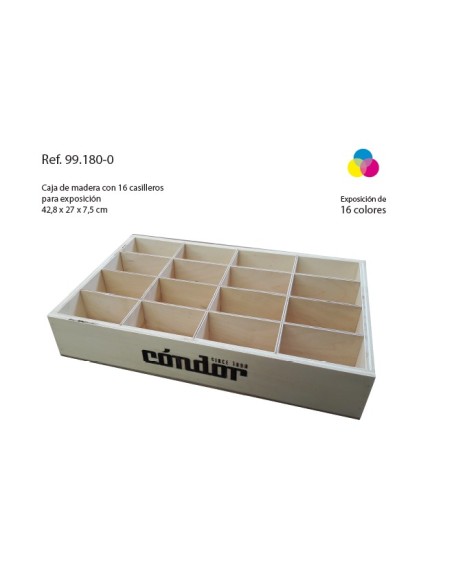 Expositor madera Cóndor
