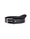 Cinturón piel liso hombre GS Urban G303501, pack 3 tallas