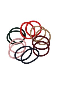 Goma pelo colores invierno Inca 10018, pack 12 gomas 2