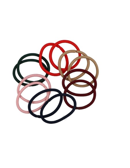 Goma pelo colores invierno Inca 10018, pack 12 gomas