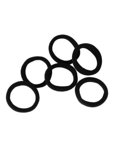 Goma pelo negra 5 cm Inca 50121, pack 6 unidades 2