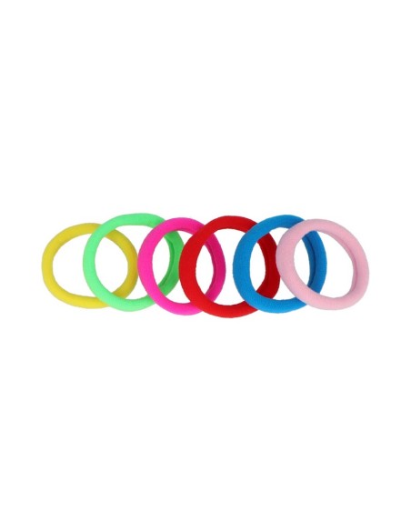 Goma pelo acrílica surtido de colores Inca 10245, pack de 6 unidades