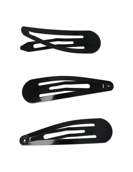 Pinza pelo negra 7 cm Inca 50721, pack 3 unidades