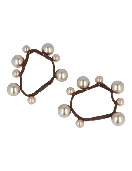 Goma pelo con perlas Inca 30119, pack 2 unidades