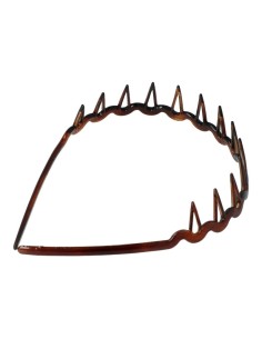 Diadema pelo de pinchos de concha francesa Inca 80003 2