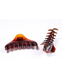 Pinza pelo curvada marrón de concha francesa Inca 80036 2
