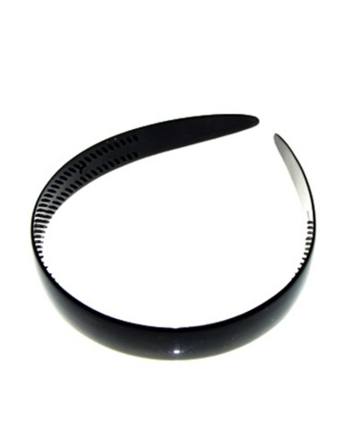 Diadema pelo lisa de concha francesa Inca 80001