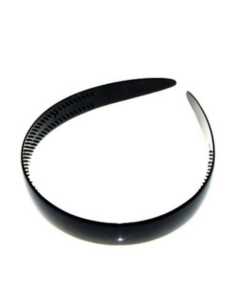 Diadema pelo lisa de concha francesa Inca 80001