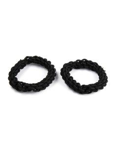 Goma pelo eslabón negro Inca 11105, pack 2 gomas 2