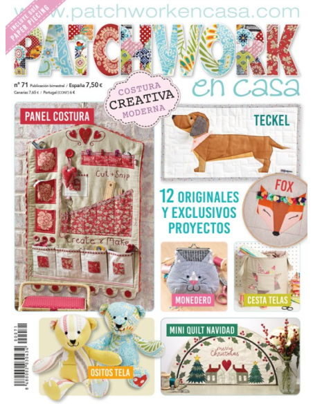 Revista patchwork en casa Nº 71
