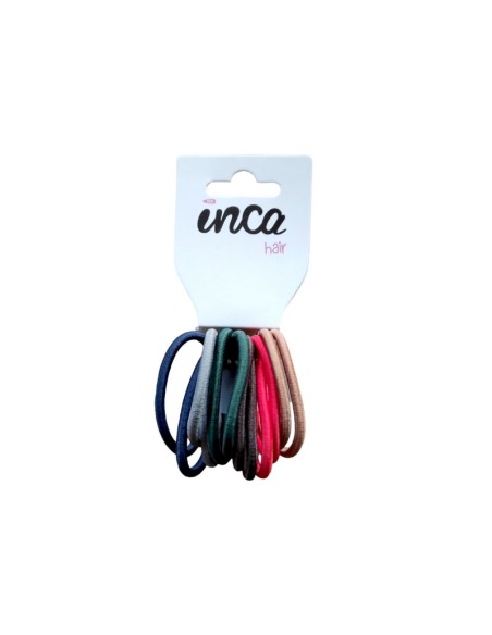 Goma pelo colores invierno Inca 10018, pack 12 gomas