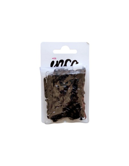 Goma pelo mini negra 2,5 cm Inca 10088, bolsa 250 unidades