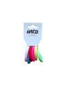 Goma pelo acrílica surtido de colores Inca 10245, pack de 6 unidades