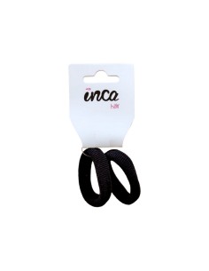 Goma pelo acrílica ancha negra Inca 11018, pack 2 gomas
