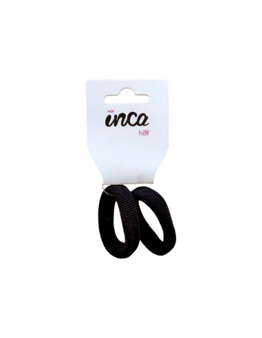 Goma pelo acrílica ancha negra Inca 11018, pack 2 gomas