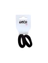 Goma pelo acrílica ancha negra Inca 11018, pack 2 gomas