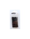 Horquilla invisible negra 6 cm Inca 11044, pack 20 unidades