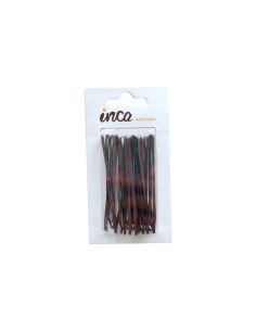 Horquilla curva grande marrón 7 cm Inca 11052, pack 20 unidades