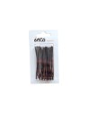 Horquilla curva grande marrón 7 cm Inca 11052, pack 20 unidades